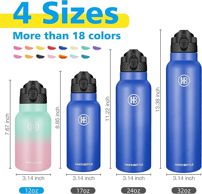 Han's Bottle Kids Water Bottle - Image 2