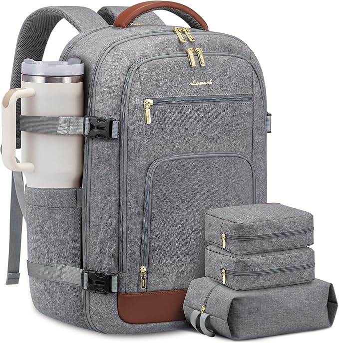 LOVEVOOK 50L Large Carry on Backpack, Travel Backpack by LOVEVOOK