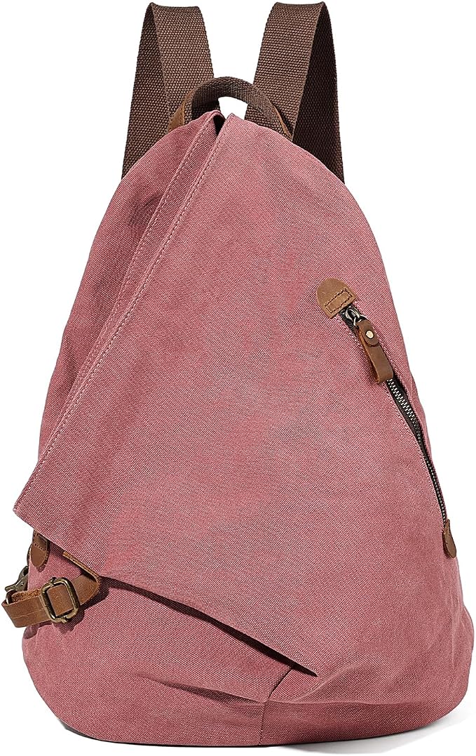 KL928 Canvas Vintage Backpack – Large Casual Daypack Outdoor Travel Rucksack by KL928