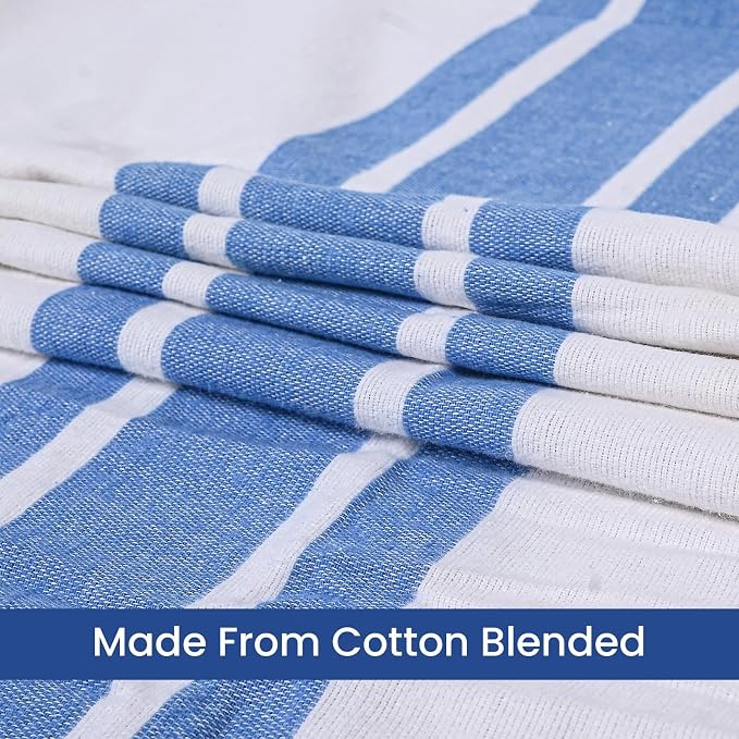Linteum Textile Cotton Blended Hospital Patient Bath Blanket, Bed Bath Sheet - Image 2