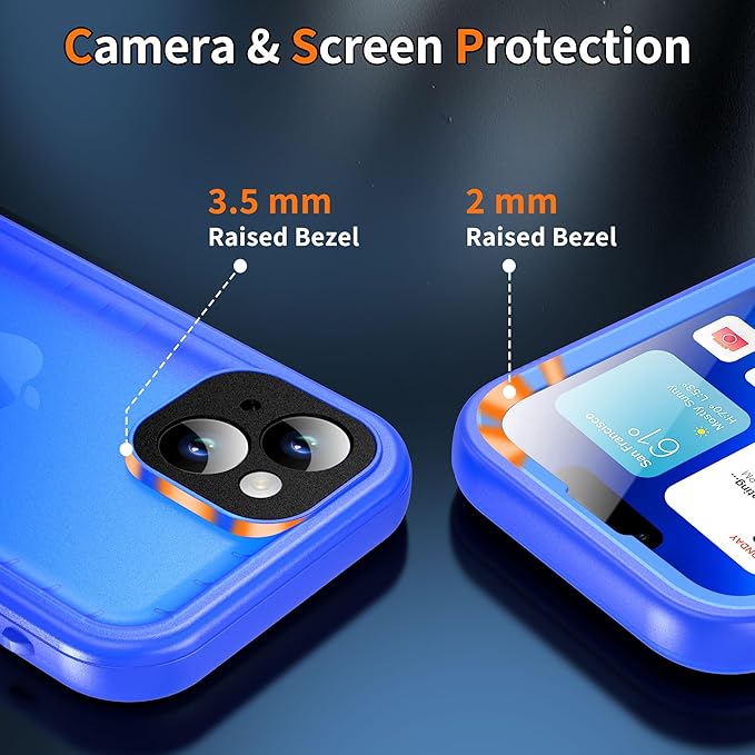 Cozycase for iPhone 15 Plus Waterproof Shockproof Dustproof Case - Image 5