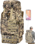 80L Camping Hiking Backpack, Large Military Tactical Backpack by Vaupan