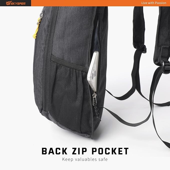 SKYSPER Small Daypack 10L Hiking Backpack Packable Lightweight Travel Day Pack - Image 7