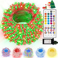 LitHome 99Ft 300 LED Color Changing Christmas String Lights, 35 Colors 9 Modes by LitHome