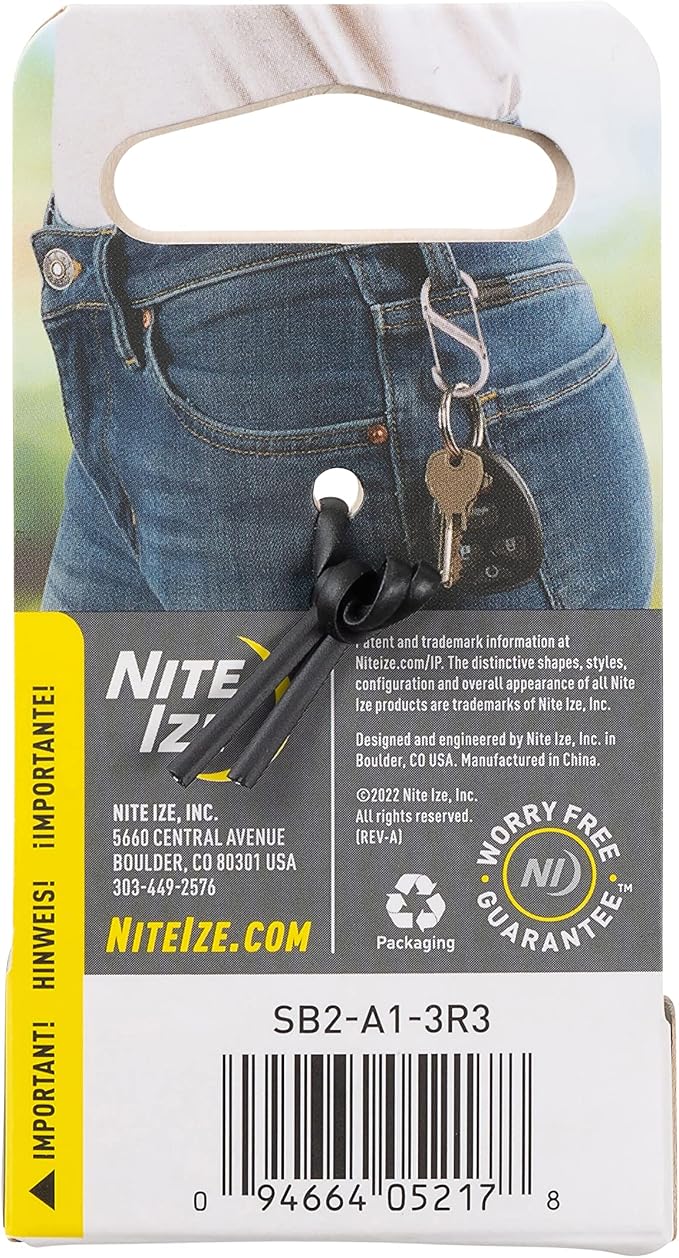 Nite IZE S-Biner Stainless Steel Dual Carabiner #2, Dual Gated Carabiner - Image 8