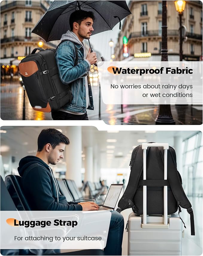 MATEIN Spirit Airlines Personal Item Backpack 18x14x8 - Image 8