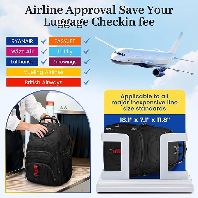 Boavan Vacuum Seal Backpack for Travel - Image 9