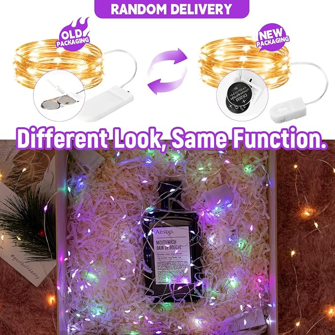 12 Pack Fairy Lights Battery Operated String Lights, 7ft 20 Led Fairy String - Image 5