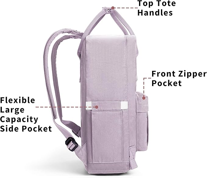KALIDI Casual Laptop Backpack 15 Inches Classic Camping Rucksack Travel Outdoor - Image 2
