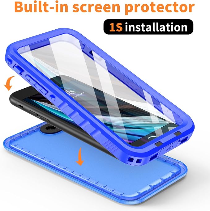 Cozycase Waterproof Case for iPhone SE 3rd 2022/iPhone SE 2nd 2020/iPhone 7/8 - Image 5