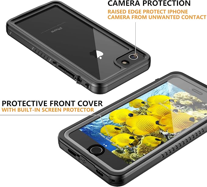 for iPhone SE 2022/SE 2020/iPhone 7/8 Waterproof Shockproof Case - Image 7