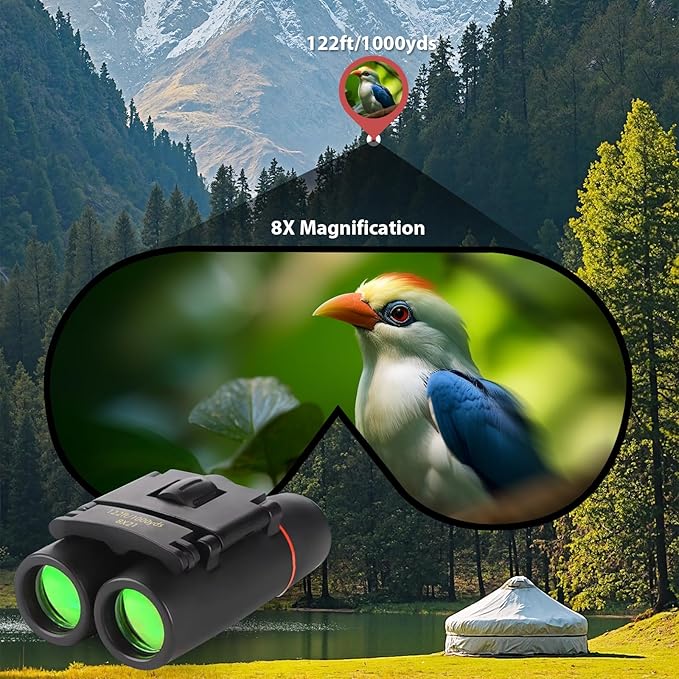 Binoculars for Adults and Kids, High Powered Portable & Compact Binoculars - Image 6