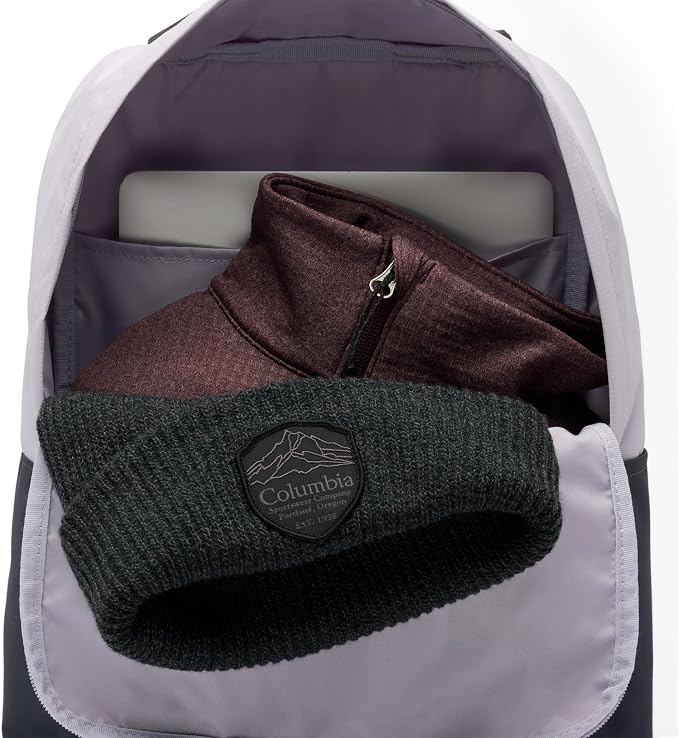 Columbia Unisex Trail Traveler 18L Backpack, Lavender Pearl/Shark, One Size - Image 6