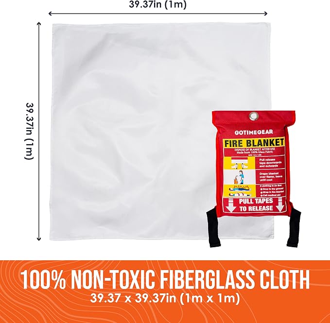 Go Time Gear Emergency Fire Blanket - Image 5