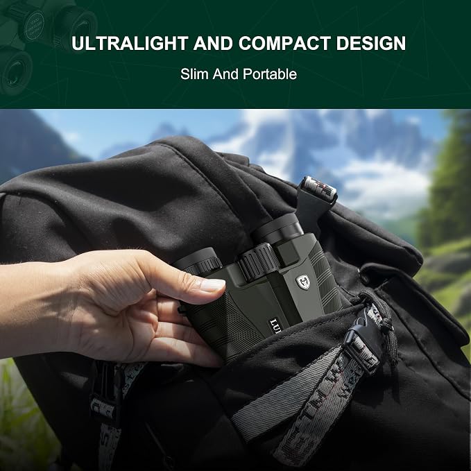 12x28 Compact HD Binoculars for Adults High Powered - Image 4