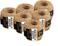 Manila Rope - 1/4 Inch 600' - 3 Strand Cordage Twisted Braided Rope - Thick by XposeSafety