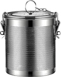 Stainless steel cylindrical seasoning filter, Mesh Design Tea Ball Strainer by BANGPEIWQT