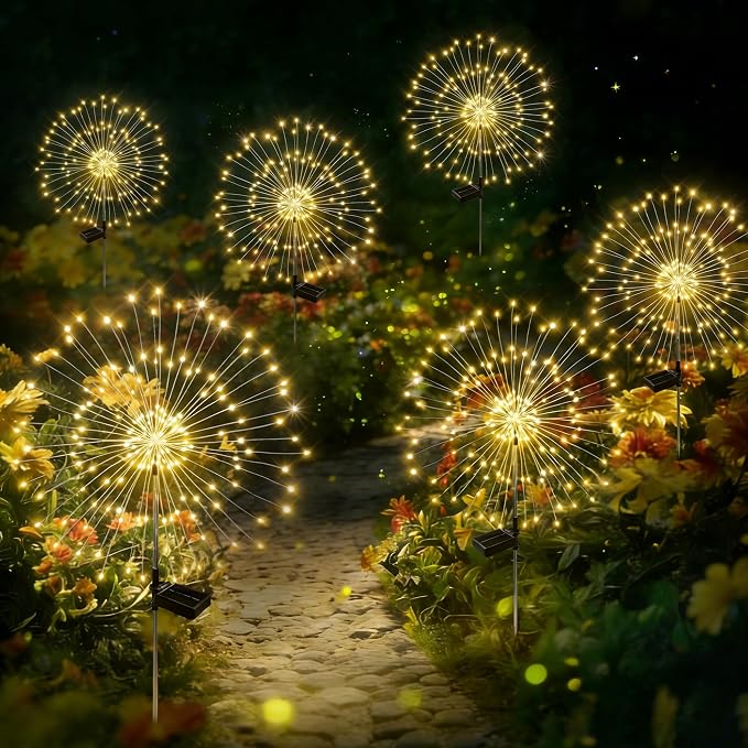 Solar Garden Lights Outdoor Decor Waterproof, Fairy Lights Solar Powered by Unknown