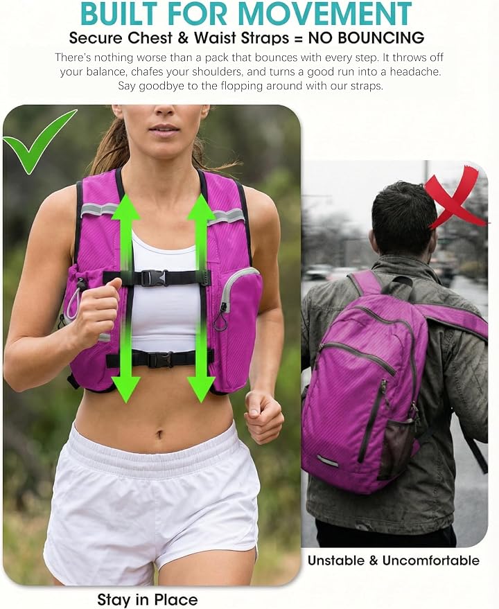 Foldable Small Hiking Backpack - Image 3