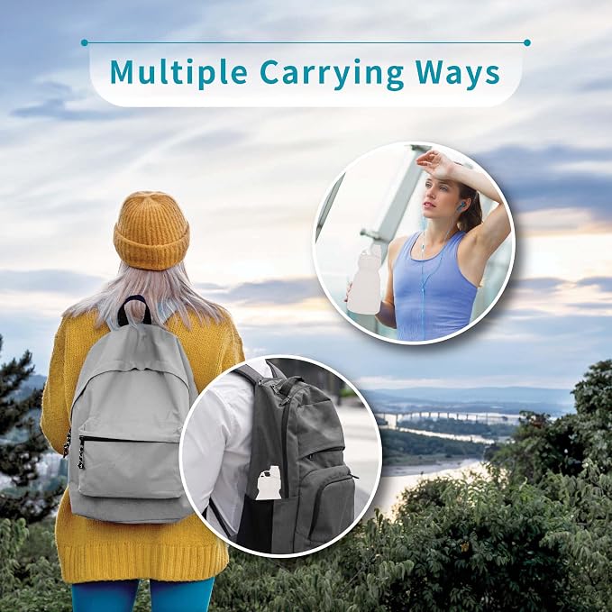 Collapsible Water Bottles 17oz, Odorless BPA-Free Silicone, Leak-Proof Foldable - Image 5