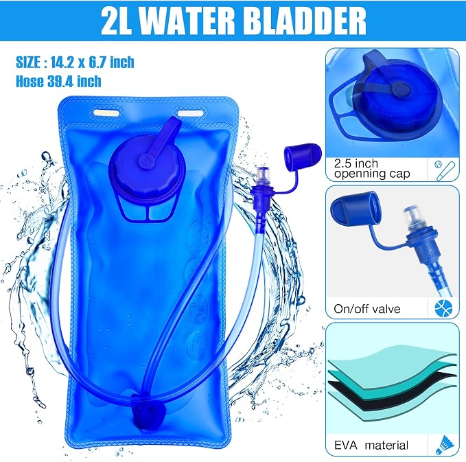 3 Pcs Hydration Backpack Pack - Image 5