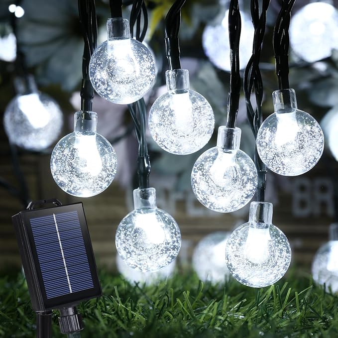 Joomer Solar Powered String Lights Waterproof, 39FT 60 LED Outdoor Solar String by Joomer