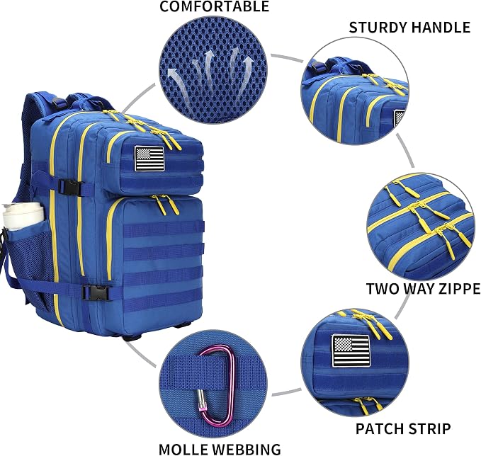 Lovelinks21 25L Tactical Military Backpack Small Travel Rucksack - Image 4