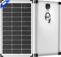 Voltset 100W 12V Solar Panel, High Efficiency 9BB Cell Monocrystalline Solar by Voltset