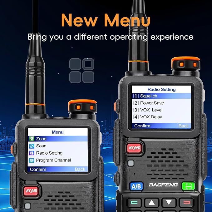 BAOFENG Radio Ham Radio Handheld 5RH PRO GPS APRS 10W Walkie Talkies Long Range - Image 5