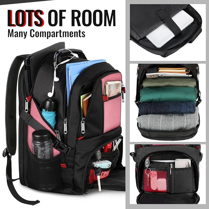 YOREPEK Large Backpack for Men, Extra Large Laptop Backpacks for Men Women - Image 3