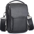 Augus Leather Small Messenger Bag by Augus