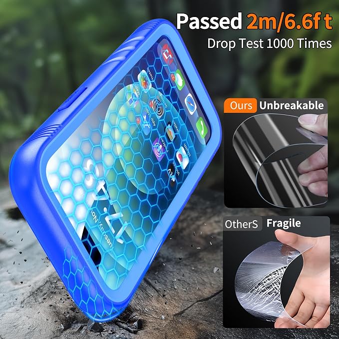Cozycase Compatible with iPhone 12 Mini Waterproof Case - Image 4