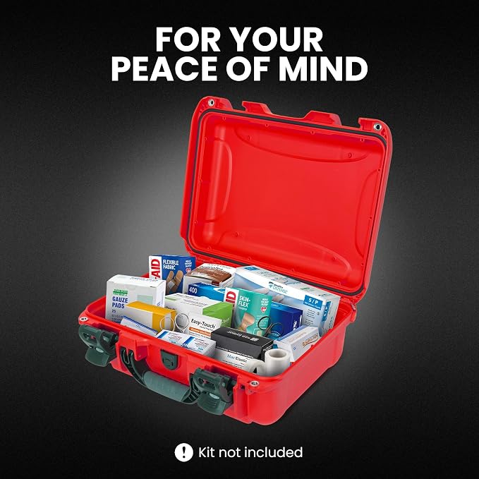 NANUK 920 Waterproof First Aid Box Empty – Durable, Medical First Aid Organizer - Image 3