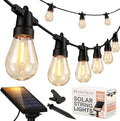Brightech Ambience Pro Solar Powered Outdoor String Lights, 48 ft Commercial by Brightech