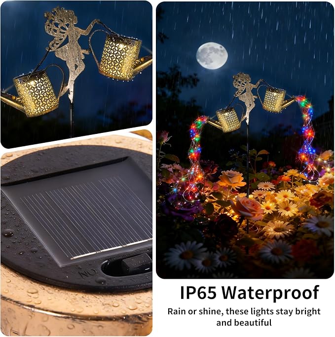 SRNPMIU Solar Watering Can Light - Image 4