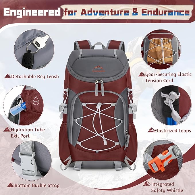 RAINSMORE Foldable Hiking Backpack - Image 5