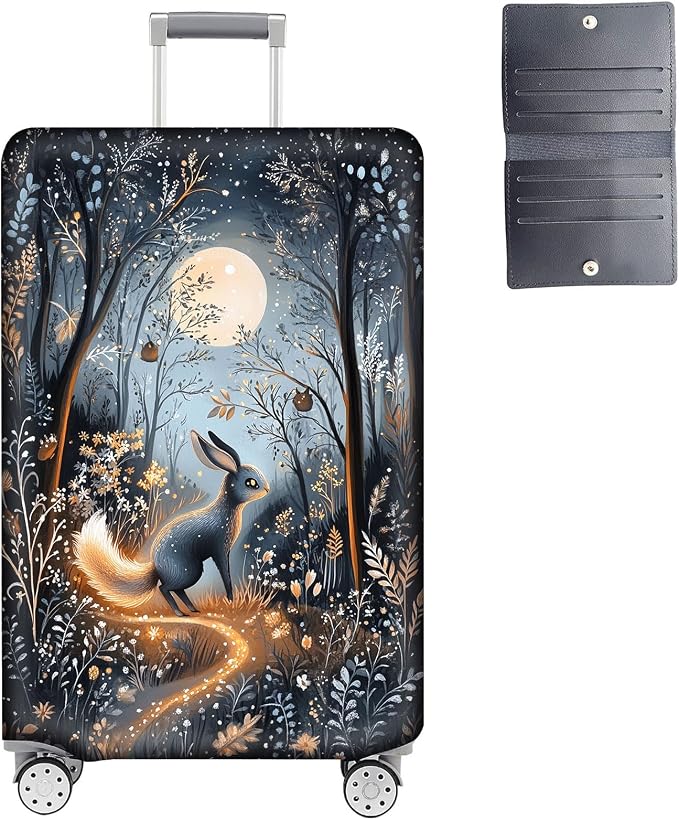 Luggage Cover Protector for 30-32 Inch Suitcases, TSA Approved Elastic Travel by Unknown