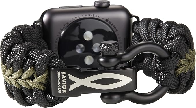 Savior Survival Gear Paracord Watch Band by SaviorSurvivalGear