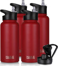 HASLE OUTFITTERS 32 oz Insulated Water Bottle Stainless Steel Double Walled by HASLEOUTFITTERS