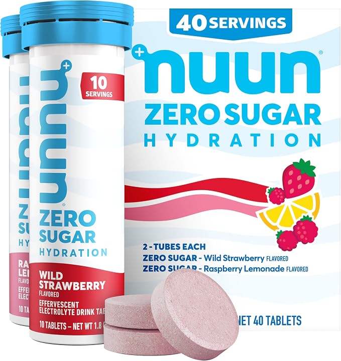 Nuun Zero Sugar Hydration Electrolyte Tablets by Nuun