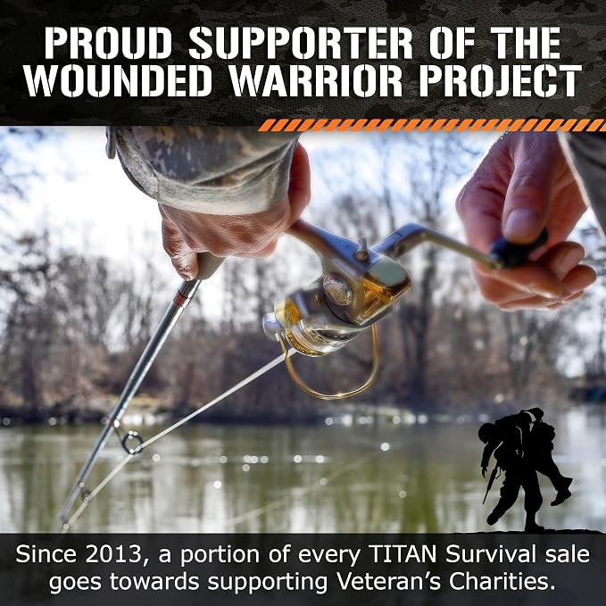 Titan Survival Patented Paracord 550-25ft, 500ft & Color Options - 620LB - Image 7