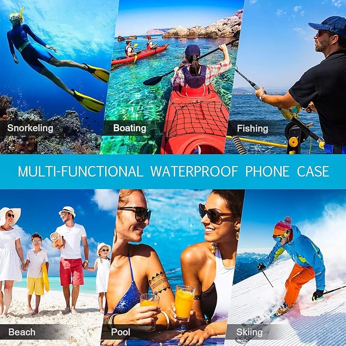 Weewooday 120 Pieces Waterproof Phone Pouch Bulk Universal Multicolor Cellphone - Image 7