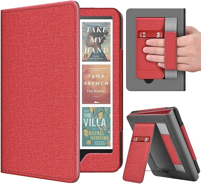 TNP Stand Case with Strap for Kindle Paperwhite 12th Gen 2024 / Kindle by TNP+Products