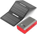 Portable Solar Power Bank with AC Outlet 65W 110V External Battery Pack by ZeroKor