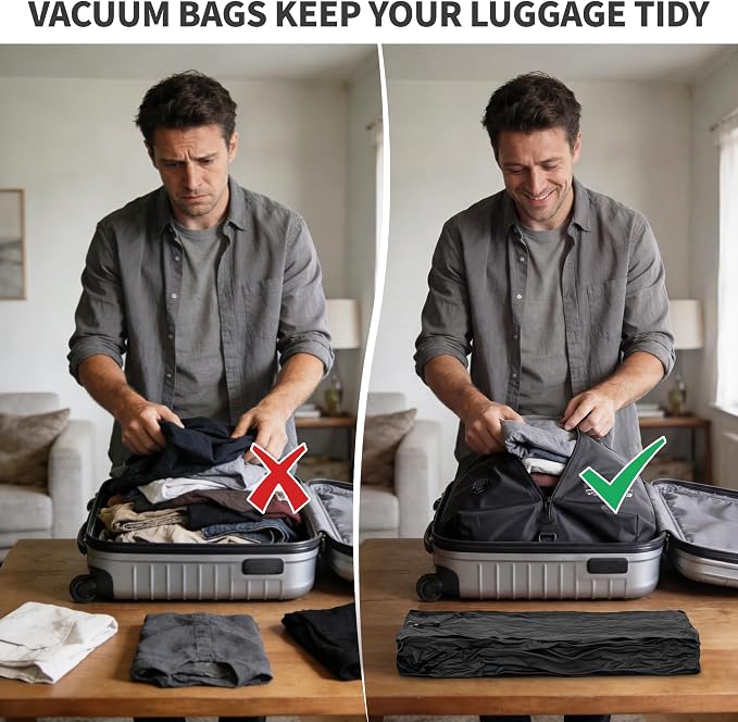 Reusable Vacuum Bags for Travel - Image 6