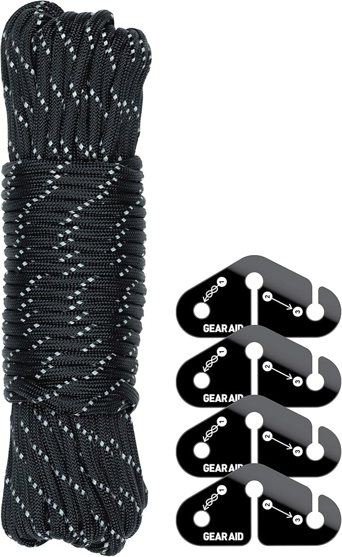 GEAR AID Taut Line Kit with 550 Paracord by GEARAID