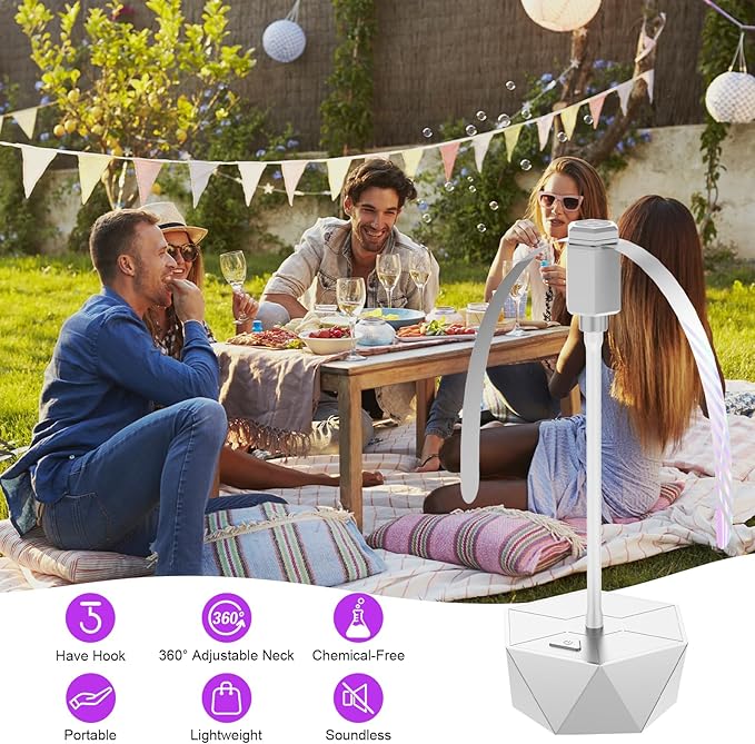 PIMAG Fly Fans for Tables, Fly Repellent Fan Outdoor Indoor Keep Flies Away - Image 4