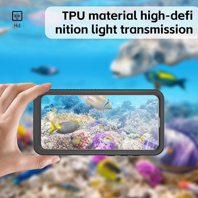 for Samsung Galaxy S24 FE Case, IP68 Waterproof Dustproof Case, Full Body Heavy - Image 2