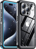 Red2Fire 2025 New for iPhone 15 Pro Case Waterproof, Phone Case for iPhone 15 by Red2Fire