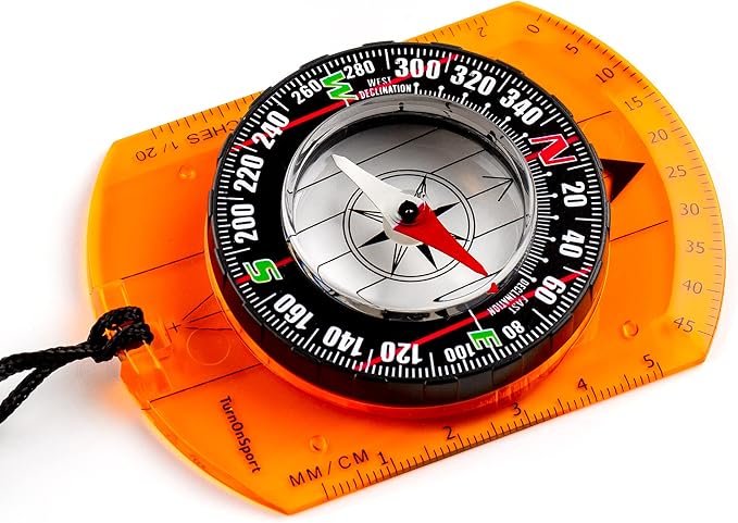 Orienteering Compass by TurnOnSport